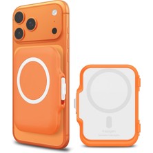 Vera Concept Store Magsafe Destekli Cüzdan Tintap Mag Fit (6 Kartlık) Turuncu - AFA11380 (Spigen Tr Garantili)