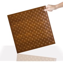 Vera Concept Store 3 Boyutlu Duvar Paneli Kabartmalı Puantiye Desenli Pvc 41X41 Cm/ 6 Adet /1 M²