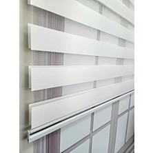 Vera Concept Store Stor Zebra Perde 3 Renk Seçeneği 210X200 Beyaz