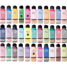 Vera Concept Store Akrilik Boya Seti, 33 Renk x 140 Ml, Karışık