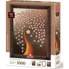 Vera Concept Store Allah'ın 99 Ismi (Esma-Ül Hüsna) 1000 Parça Çerçeveli Puzzle