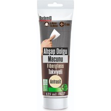 Vera Concept Store Ahşap Parke Tamir Macunu Antrasit Renk Mobilya Masa Dolgu Çatlak Çizik Giderici 125 ml Kullanım Hazır