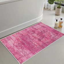 Vera Concept Store 2'li Set Banyo Paspası, Yumuşak Banyo Halısı, Kaymaz Dot Tabanlı, Su Emici, Makinede Yıkanabilir - 50X60-60X100 cm