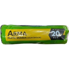 Vera Concept Store Arma Naylon Tadilat Boya Koruyucu Örtü Poşet Kalın Pratik Branda - 4x5 Metre - 20 M2-1 Paket