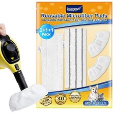 Vera Concept Store Kärcher Easyfix Sc 1 Için Mikrofiber Bez Seti Buharlı Temizleyici Aksesuarı