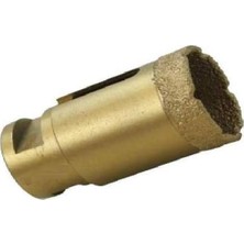 Vera Concept Store Mermer Granit Fayans Beton Taş Delme Ucu Pancı Elmas Karot Profesyonel Sarı 20MM