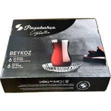 Vera Concept Store Crystallin Çay Seti 12 Parça 6 Kişilik Beykoz Çay Seti 145CC Orjin. Kutuludur