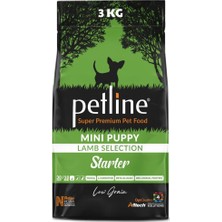 Vera Concept Store Mini Puppy Kuru Köpek Maması, Kuzu Etli, Düşük Tahıllı, Mini Irk, Yavru Köpek Başlangıç Mama, 3kg