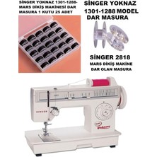Vera Concept Store Sınger Yoknaz Dikiş Makinesi 1301-1288-1280 ve Moderno 25 Adet Kutulu Masura (Ince Olan Masura)