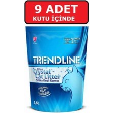 Vera Concept Store Silica Crystal Cat Litter, 3.6 Lt, 9'lu Paket