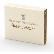 Vera Concept Store Graf Von Faber-Castell Dolma Kalem Kartuşu 6'li Kahve