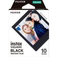 Vera Concept Store Instax Square Black Edition 10'lu Kare Film
