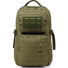 Vera Concept Store 45 Lt Haki Lazer Kesim Outdoor Kampçı Çanta