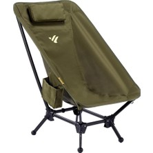 Vera Concept Store Ace Chair Kamp Sandalyesi, Katlanabilir Tasarım, Yeşil