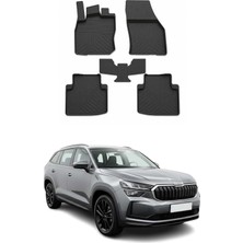 Vera Concept Store Skoda Kodiaq 2 2024-2026 Uyumlu 4d Havuzlu Paspas Siyah 5 Parça