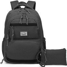 Vera Concept Store Sırt Çantası Okul Boyu Kalem Kutusu Hediyeli 3234 Koyu Gri