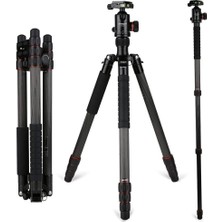Vera Concept Store X-Go Plus 1575 mm Siyah Profesyonel Tripod