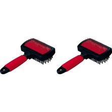 Vera Concept Store Gro 5982 Çift Taraflı Kedi ve Köpek Fırçası 17 cm (2 Paketi)