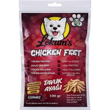 Vera Concept Store Lokums Köpek Kurutulmuş Tavuk Ayağı Ödül MAMASI,%100 Doğal, Katkısız, Yüksek Protein, Stick