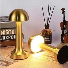 Vera Concept Store Masa Lambası Şarjlı Dokunmatik-Led Işıklı, 3 Renk Seçeneği, Taşınabilir ve USB Şarjlı,kamp,balkon,yazlık Şık ve Kompakt Tasarım, Yatak Odası, Çalışma