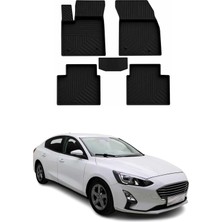 Vera Concept Store Ford Focus 4 Sd Hb 2019-2022 Uyumlu 4d Havuzlu Paspas Siyah 5 Parça