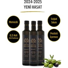 Vera Concept Store Memecik Sızma Zeytinyağı, Soğuk Sıkım, 0.2 Asit, 251 Polifenol, Pestisit Içermeyen, 3X500 ml