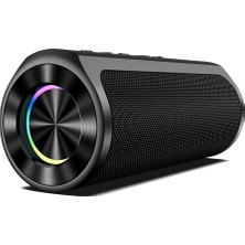 Vera Concept Store Hzl Beat 60W Su Geçirmez Ipx7 Bluetooth Aux Sd Card USB Yüksek Ses Kaliteli Hoparlör Rgb Speaker