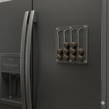 Vera Concept Store Tchibo Uyumlu Mıknatıslı Kapsül Kahve Standı (Şeffaf)