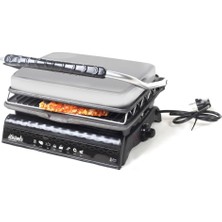 Vera Concept Store Ultra Plus Organik Demir Döküm Izgara & Tost Makinası Gri Izgara Aparatlı