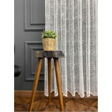 Vera Concept Store Katyonik Desen, Pilesiz Düz Dikim, Ekstrafor Büzgü, Tül Perde, Tek Kanat, 50391EKSTRFR, 290 x 270
