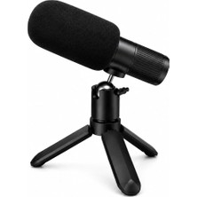 Vera Concept Store S93 Kablosuz Masaüstü Kayıt Mikrofonu Tripod Standlı Siyah