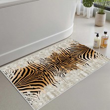 Vera Concept Store 2'li Set Banyo Paspası, Yumuşak Banyo Halısı, Kaymaz Dot Tabanlı, Su Emici, Makinede Yıkanabilir - 40X60-50 x 80 cm