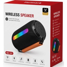 Vera Concept Store 141 Radyolu Rgb Işıklı Taşınabilir Bluetooth Hoparlör