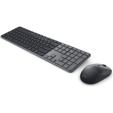 Vera Concept Store Pro 7 Slim Kablosuz Klavye ve Mouse Set - KM726 - Q Ingilizce Siyah 580-BDLK, Alçak Profilli Tuşlar, 48 Ay Pil Ömrü, Rf 2.4ghz + Bluetooth Le 6.0, Ses