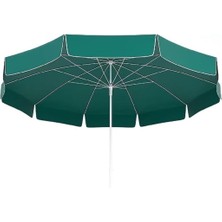 Vera Concept Store Pomstore Plaj Balkon Bahçe Piknik Şemsiyesi 220 cm 10 Telli Çok Sağlam Bidon Hediyeli Yeşil