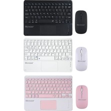Vera Concept Store Tablet ve Telefonlar Için Bluetooth Touchpad Klavye ve Mouse Set - AL3560 (Siyah)
