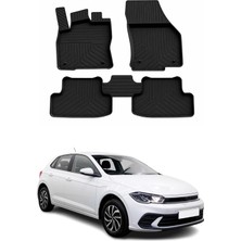 Vera Concept Store Vw Polo 6.5 Facelift 2021-2026 Uyumlu 4d Havuzlu Paspas Siyah 5 Parça