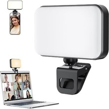 Vera Concept Store Mini Video Işığı LED Selfie Lambası, Taşınabilir Canlı Yayın ve Vlog Çekim Işığı, Telefon Kamera Uyumlu