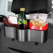 Vera Concept Store Araba Arka Koltuk Organizatör Koltuk Arka Organizatör Kafalık Kanca ile Çok Fonksiyonlu Depolama 2.95 '' Içecek Bardak Tutucu Araba Suv Için