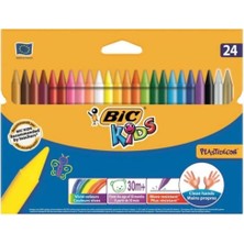 Vera Concept Store Kids Pastel Boya Kalemleri, 24'lü Set, Karışık Renkler