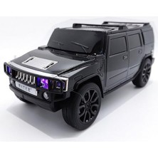 Vera Concept Store Hummer Jeep Görünümlü Bluetooth Hoparlör, Sd Kart, Usb, Fm Radyo, Şarjlı, Taşınabilir, Siyah