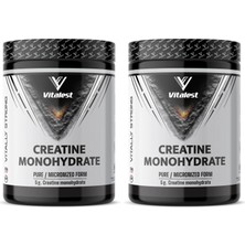 Vera Concept Store Kreatin Toz 300 gr | Mikronize Kreatin Monohidrat, Güç Artışı ve Kas Performansı Için Sporcu Takviyesi (2 Paketi)