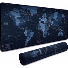 Vera Concept Store Helvetıos World Xxl Profesyonel Ekstra Büyük Mouse Pad ve Bilgisayar Oyunu Mouse Mat Oyun Klavyesi Kaymaz Mouse Pad'ler Masa Için 89,9 cm x 39,9 cm Ev