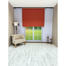 Vera Concept Store Stor Perde Ithal Mat Polyester Kiremit Rengi P1735 120 x 200