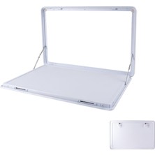 Vera Concept Store Bu Katlanabilir Rv Masası - Kamp Karavanları ve Minibüsler Için Kilitlenebilir Harici Asma Yemek Seti Maksimum Yük 80 Lbs Kompakt Boyut 47X54 cm Siyah
