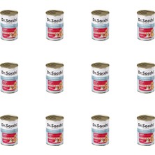 Vera Concept Store Jöle Içinde Parça Etli Sığır Etli Yetişkin Köpek Konservesi 400 gr 12'li Paket
