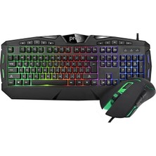 Vera Concept Store Preo KMG01 Rgb Aydınlatma Kablolu Gaming Oyuncu Klavye Mouse Set
