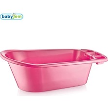 Vera Concept Store Babyjem Bebek Şeffaf Banyo Küveti (Pembe Desenli)