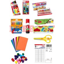 Vera Concept Store Aksuu Boya Seti Anaokulu Anasınıfı Kreş Okul Seti Ana Okulu Set Kırtasiye Seti EVERT16190