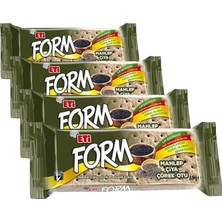 Vera Concept Store Form Mahlepli Çiyalı ve Çörek Otlu Kepekli Bisküvi 40 G x 24 Adet (4 Paketi)